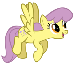 Size: 1162x998 | Tagged: safe, artist:steeve, parasol, pegasus, pony, g4, background pony, female, flying, mare, simple background, solo, transparent background, vector