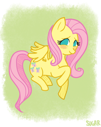 Size: 433x541 | Tagged: safe, artist:sugarkills, fluttershy, g4, female, solo