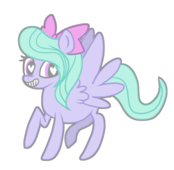 Size: 713x700 | Tagged: safe, artist:narcio, flitter, pegasus, pony, g4, female, mare, simple background, solo, transparent background