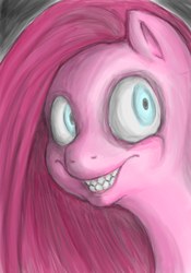 Size: 700x1000 | Tagged: safe, artist:melancholychoice, pinkie pie, g4, female, pinkamena diane pie, solo