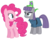 Size: 7772x6000 | Tagged: safe, artist:masem, gummy, maud pie, pinkie pie, g4, maud pie (episode), my little pony: friendship is magic, .svg available, absurd resolution, simple background, transparent background, vector