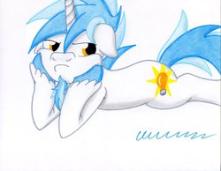 Size: 1015x788 | Tagged: safe, artist:the1king, oc, oc only, pony, unicorn, brightlight, solo