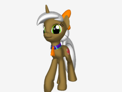 Size: 768x576 | Tagged: safe, oc, oc only, pony, unicorn, ponylumen, 3d pony creator, collar, solo