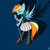 Size: 1920x1920 | Tagged: safe, artist:9pak, rainbow dash, g4, female, rainbow dash always dresses in style, rockband, singing, solo