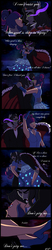 Size: 1866x9000 | Tagged: safe, artist:geekgirl8, king sombra, twilight sparkle, human, vampire, g4, biting, dancing, dark magic, fangs, female, humanized, magic, male, mind control, night, ship:twibra, sombra eyes, song reference, straight, tango