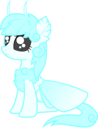 Size: 2027x2645 | Tagged: safe, artist:xxspeedboltxx, oc, oc only, oc:shimmer light, mothpony, original species, female, high res, simple background, sitting, solo, transparent background, vector