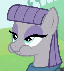 Size: 259x285 | Tagged: safe, screencap, maud pie, earth pony, pony, g4, maud pie (episode), season 4, animated, aweeg*, chewing, female, loop, mare, maud being maud, nom, puffy cheeks, solo