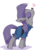 Size: 610x800 | Tagged: safe, artist:kolshica, boulder (g4), maud pie, earth pony, pony, g4, maud pie (episode), balancing, clothes, cute, eyes closed, female, mare, maudabetes, ponies balancing stuff on their nose, smiling, solo, when she smiles