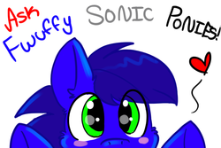 Size: 900x600 | Tagged: safe, artist:bro--ski, fluffy pony, ask, ponified, solo, sonic the hedgehog, sonic the hedgehog (series), tumblr