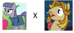 Size: 864x387 | Tagged: safe, jeff letrotski, maud pie, g4, maud pie (episode), my little pony: friendship is magic, exploitable meme, female, make it happen, male, meme, shipping, straight, the big lebowski, the dude