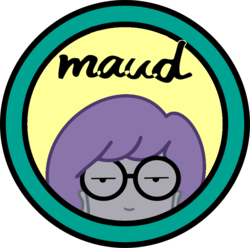 Size: 900x893 | Tagged: safe, artist:zaid val'roa, derpibooru exclusive, maud pie, human, g4, crossover, daria, daria morgendorffer, glasses, humanized, solo