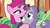 Size: 848x472 | Tagged: safe, color edit, edit, edited screencap, screencap, maud pie, pinkie pie, g4, maud pie (episode), my little pony: friendship is magic, hub logo, palette swap