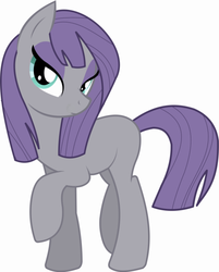 Size: 482x600 | Tagged: safe, maud pie, g4, maud pie (episode), blank expression, blank flank, female, solo, wet mane