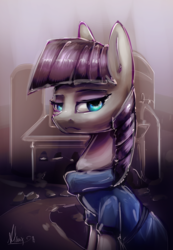 Size: 2823x4078 | Tagged: safe, artist:alumx, maud pie, g4, maud pie (episode), female, rock farm, solo