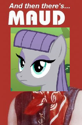 Size: 248x378 | Tagged: safe, screencap, maud pie, g4, bust, cropped, meme, portrait