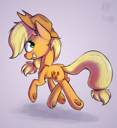 Size: 1638x1785 | Tagged: safe, artist:suplolnope, applejack, g4, female, solo, underhoof