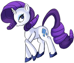 Size: 405x345 | Tagged: safe, artist:moonblizzard, rarity, g4, ask, female, rarity answers, solo, tumblr