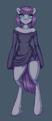 Size: 400x921 | Tagged: dead source, safe, artist:misukitty, maud pie, earth pony, semi-anthro, g4, maud pie (episode), female, solo