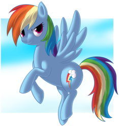 Size: 1743x1864 | Tagged: safe, artist:katielah, rainbow dash, g4, female, solo