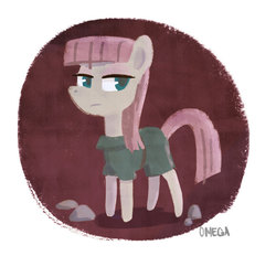 Size: 656x608 | Tagged: safe, artist:yikomega, maud pie, g4, maud pie (episode), my little pony: friendship is magic, female, solo