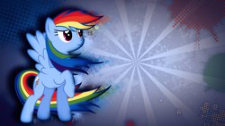 Size: 1191x670 | Tagged: safe, artist:justaninnocentpony, rainbow dash, g4, female, solo