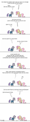 Size: 450x1791 | Tagged: safe, artist:foudubulbe, boulder (g4), fluttershy, maud pie, g4, maud pie (episode), comic, educational, fossie, fossil, pointy ponies