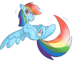 Size: 6000x5000 | Tagged: safe, artist:bloodyhellhayden, rainbow dash, g4, absurd resolution, female, solo, tongue out