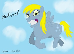 Size: 1920x1408 | Tagged: safe, artist:judhudson, derpy hooves, pegasus, pony, g4, female, mare, solo