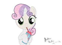 Size: 960x704 | Tagged: safe, artist:judhudson, sweetie belle, g4, female, solo