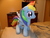 Size: 3264x2448 | Tagged: safe, artist:judhudson, rainbow dash, g4, high res, irl, photo, plushie