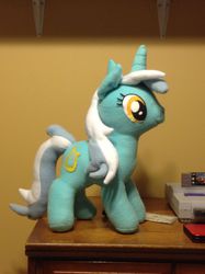 Size: 717x960 | Tagged: safe, artist:judhudson, lyra heartstrings, g4, irl, photo, plushie