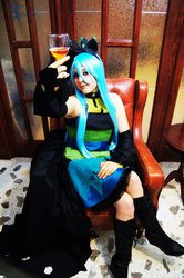 Size: 638x960 | Tagged: safe, artist:saizardrancher, queen chrysalis, human, g4, cosplay, irl, irl human, photo, solo