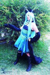 Size: 638x960 | Tagged: safe, artist:saizardrancher, queen chrysalis, human, g4, cosplay, irl, irl human, photo, solo