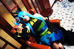 Size: 960x638 | Tagged: safe, artist:saizardrancher, queen chrysalis, human, g4, cosplay, irl, irl human, photo, solo