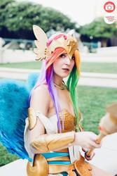 Size: 641x960 | Tagged: safe, artist:merryalycen, rainbow dash, human, g4, cosplay, irl, irl human, photo, solo