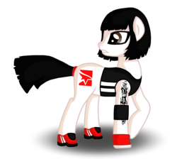 Size: 3800x3400 | Tagged: safe, artist:drako1997, pony, faith connors, high res, mirror's edge, ponified, solo
