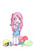 Size: 1804x2576 | Tagged: safe, artist:kuropikachan, pinkie pie, human, g4, balloon, female, humanized, solo, traditional art