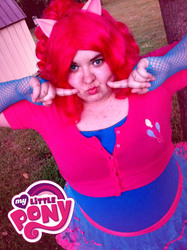 Size: 1936x2592 | Tagged: safe, artist:apocalypticosplay, pinkie pie, human, g4, cosplay, irl, irl human, photo, solo