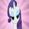 Size: 100x100 | Tagged: safe, screencap, rarity, spike, a dog and pony show, g4, animated, gem, gif for breezies, picture for breezies, sunburst background, wrong aspect ratio