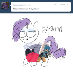 Size: 657x668 | Tagged: safe, artist:moonblizzard, rarity, g4, ask, female, rarity answers, solo, tumblr