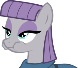 Size: 2328x2027 | Tagged: safe, artist:rose5tar, maud pie, g4, maud pie (episode), chewing, eating, female, high res, portrait, simple background, solo, transparent background, vector