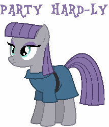 Size: 797x928 | Tagged: safe, maud pie, g4, maud pie (episode), animated, female, gif, hoof tapping, party hard, solo