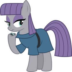 Size: 6068x6056 | Tagged: safe, artist:diamondsword11, maud pie, g4, maud pie (episode), absurd resolution, female, simple background, solo, transparent background, vector