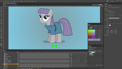 Size: 1920x1080 | Tagged: safe, screencap, maud pie, g4, female, flash, solo