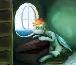 Size: 1112x941 | Tagged: safe, artist:sharpieboss, rainbow dash, g4, beach, belly button, female, solo