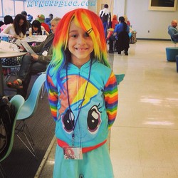 Size: 640x640 | Tagged: safe, rainbow dash, human, g4, cosplay, irl, irl human, photo