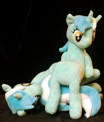 Size: 1931x2268 | Tagged: safe, artist:whiteheather, lyra heartstrings, g4, irl, meme, photo, plushie, sitting, sitting lyra