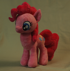 Size: 1815x1854 | Tagged: safe, artist:whiteheather, pinkie pie, g4, irl, photo, plushie