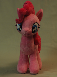 Size: 1434x1947 | Tagged: safe, artist:whiteheather, pinkie pie, g4, irl, photo, plushie, solo