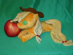 Size: 2592x1944 | Tagged: safe, artist:whiteheather, applejack, g4, beanie (plushie), irl, photo, plushie